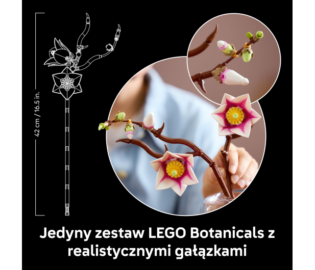 LEGO BOTANICALS 11510 Gałązki magnolii - 1489546 - zdjęcie 8
